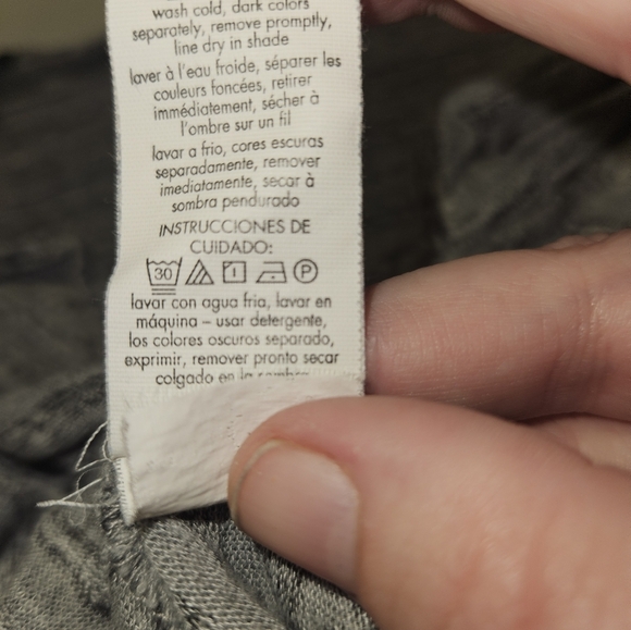 Calvin Klein Womans Gray Blouse Size S - Picture 12 of 12